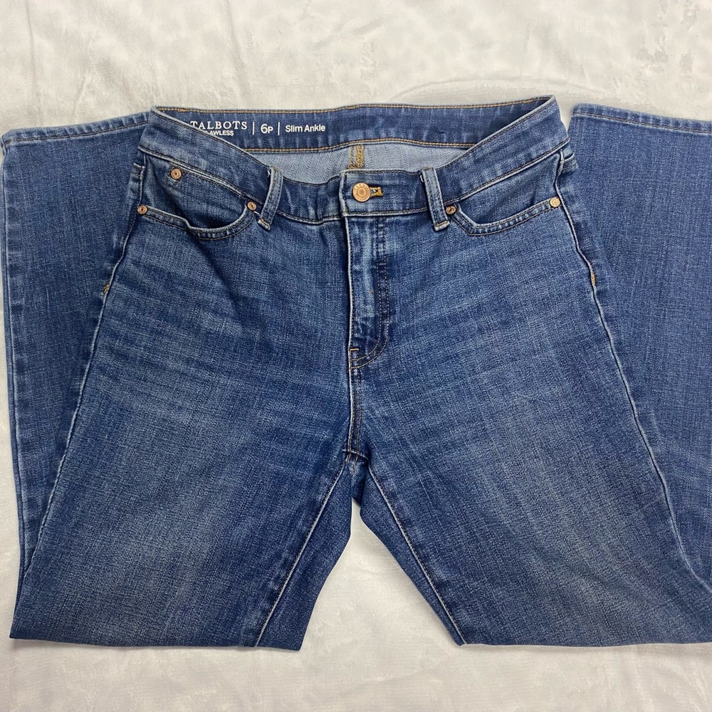 Talbots Flawless Women's Denim Slim Ankle Jeans